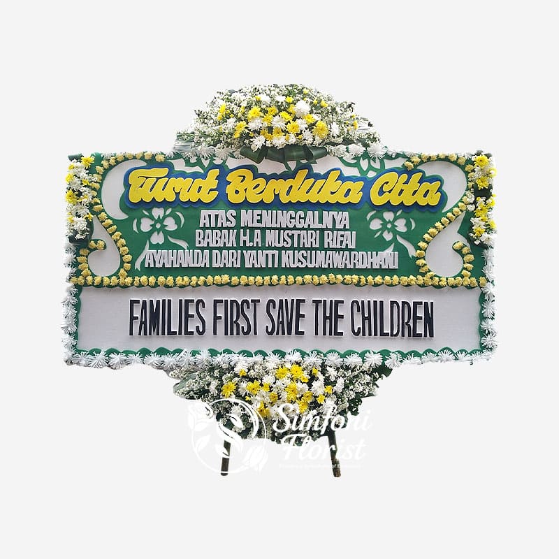 Karangan Bunga Papan Berduka Cita Belasungkawa BPBC-07 - Toko Bunga Bandung Simfoni Florist simfoniflorist.com
