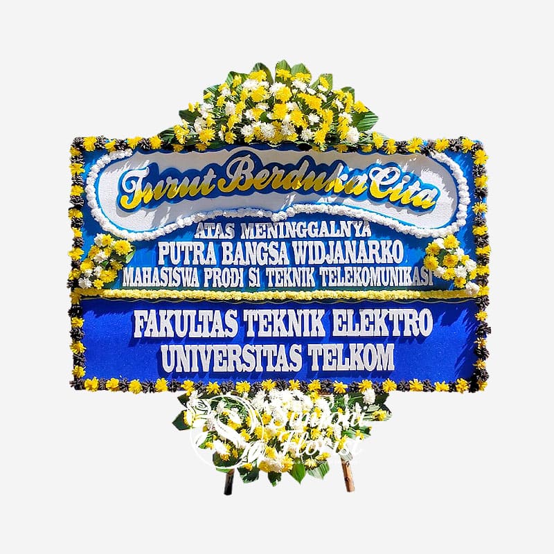Karangan Bunga Papan Berduka Cita Belasungkawa BPBC-11 - Toko Bunga Bandung Simfoni Florist simfoniflorist.com