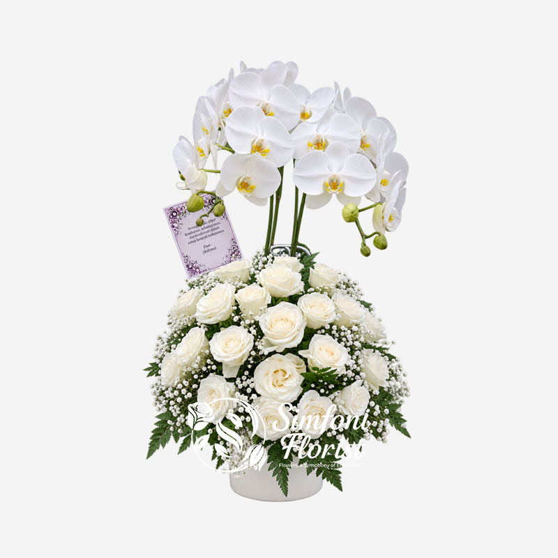 Karangan-Rangkaian-Bunga-Anggrek-KRBA-09-Toko-Bunga-Bandung-Simfoni-Florist-simfoniflorist.com