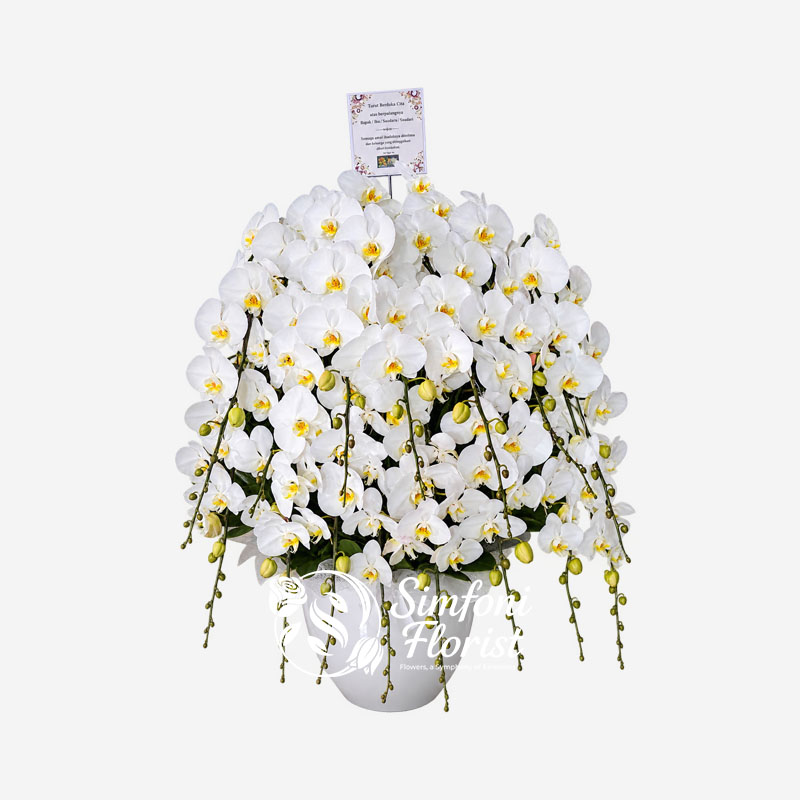 Karangan-Rangkaian-Bunga-Anggrek-KRBA-18-Toko-Bunga-Bandung-Simfoni-Florist-simfoniflorist.com